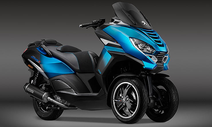 EICMA 2019 | Peugeot introduces two new three-wheelers, a concept and a host of colour enhancements